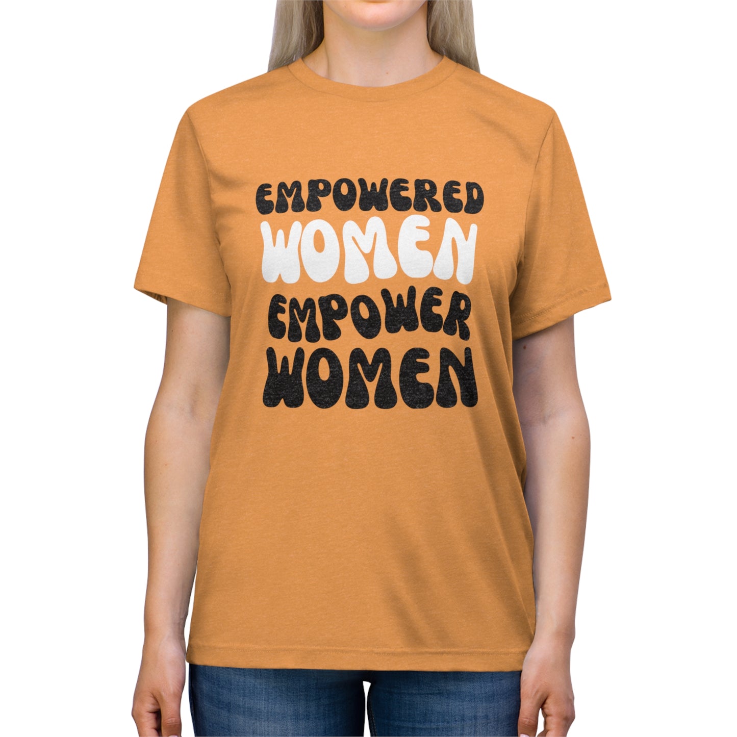 Unisex Triblend Empowered Women Tee