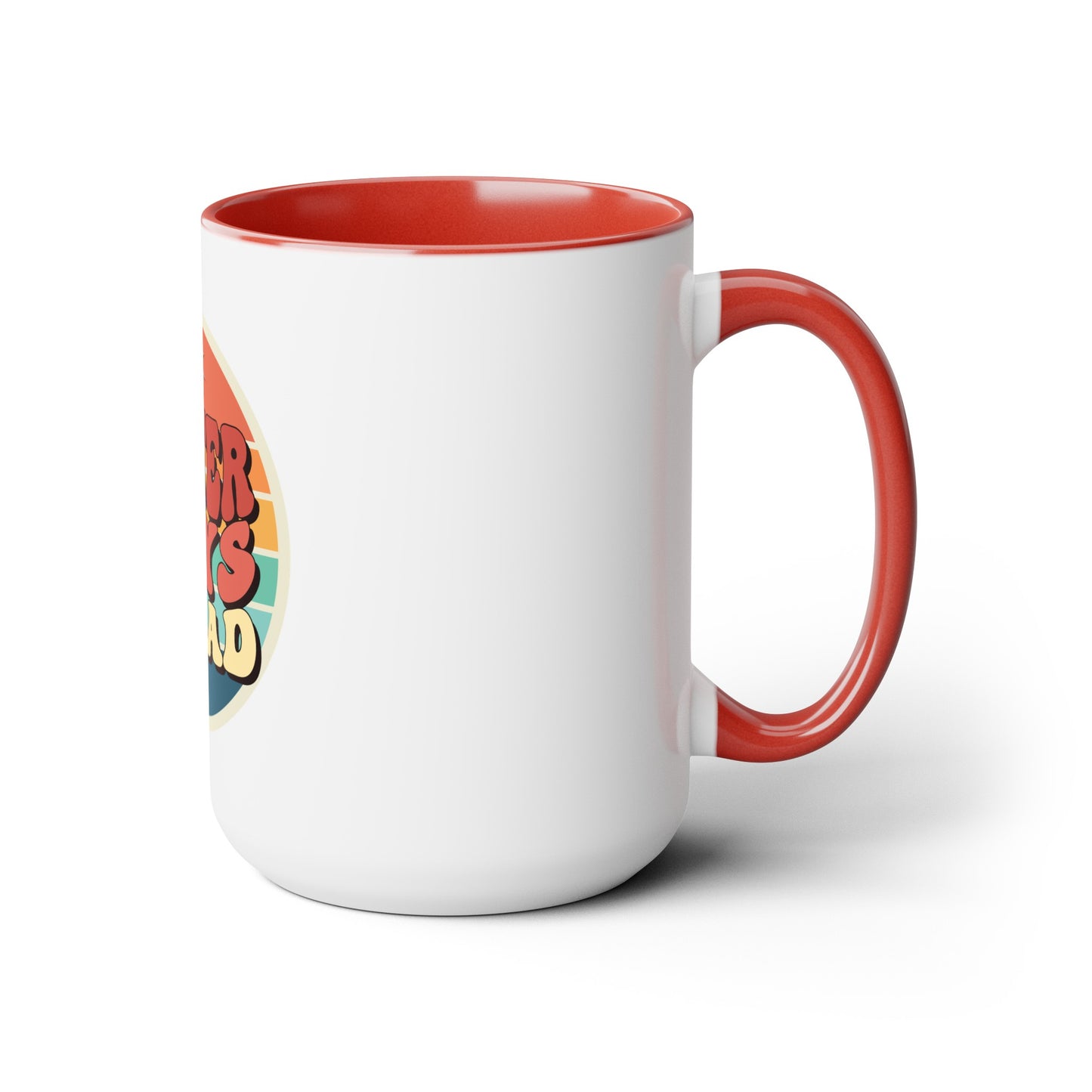 Two-Tone Better Days Coffee Mugs, 15oz